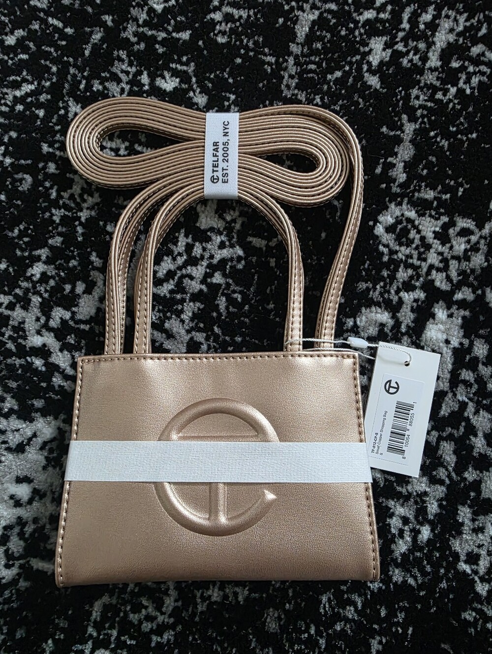 Telfar Small Copper Shopping Bag Brand New With Tags Authentic Full Set - Picture 9 of 10